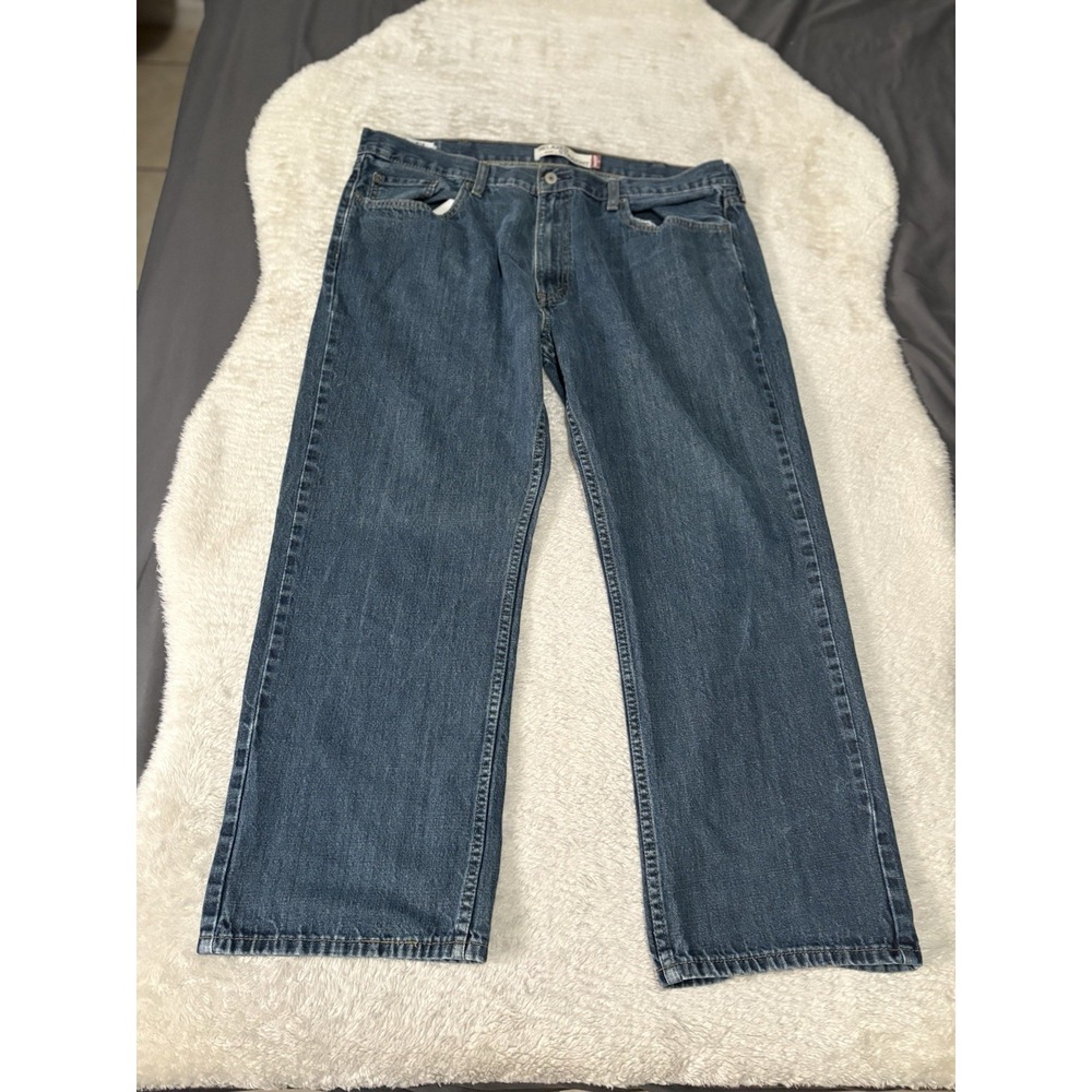 Levis 559 Relaxed Straight Mens Blue Denim Jeans Size 40x30 Pants